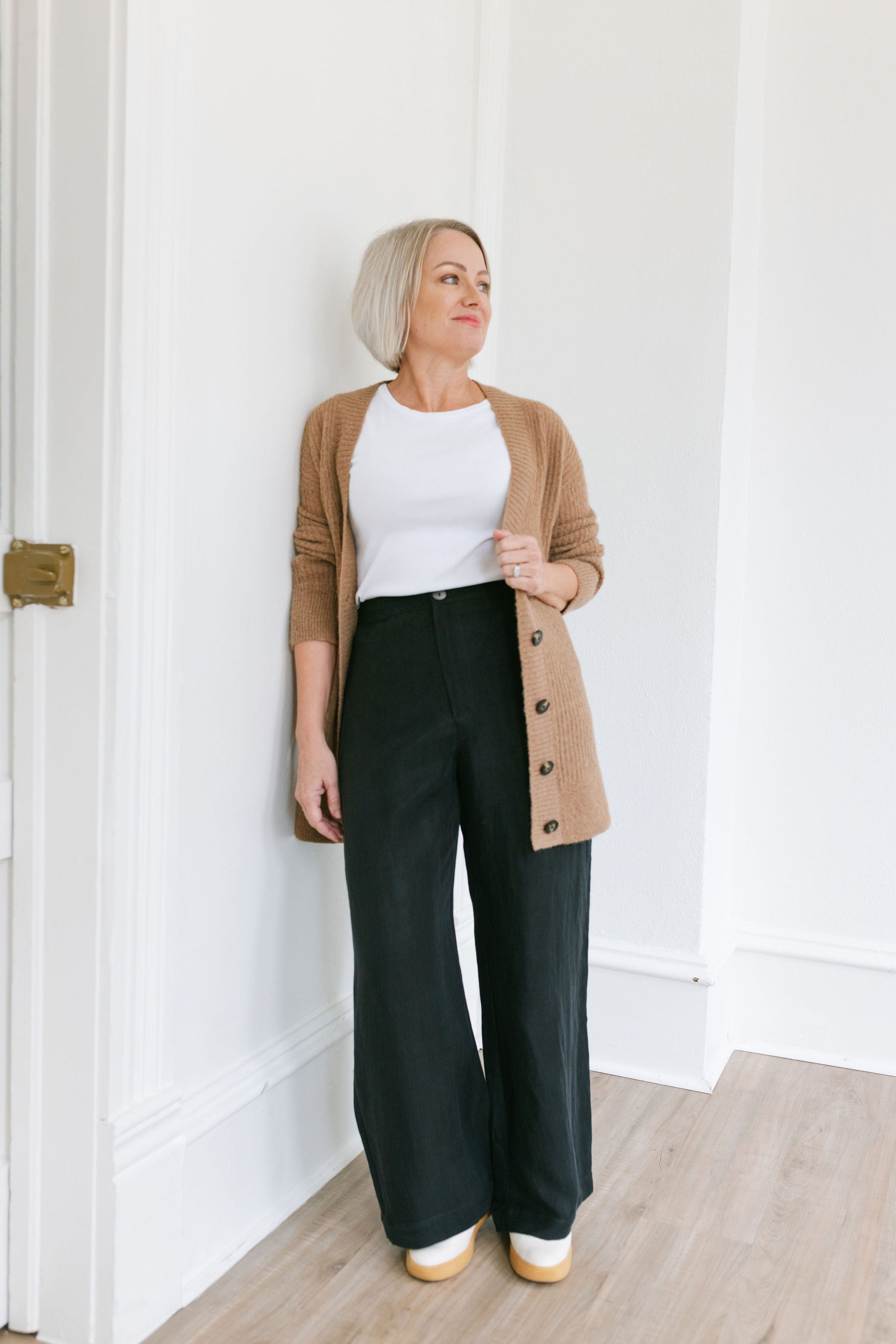 The Ana Pant in Black