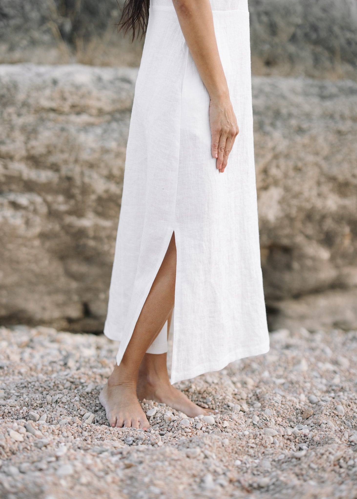 The Claire Long in White