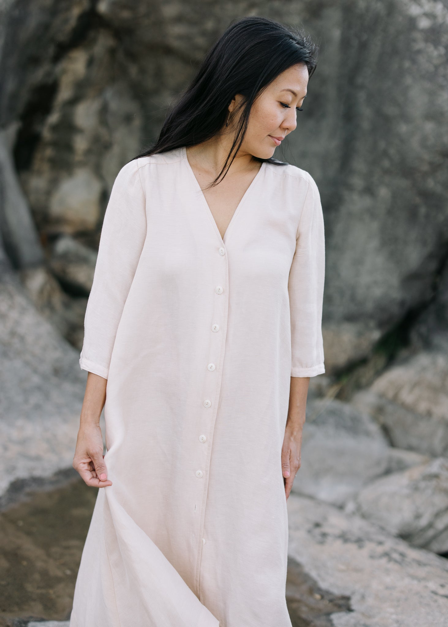 The Sienna Dress in blush