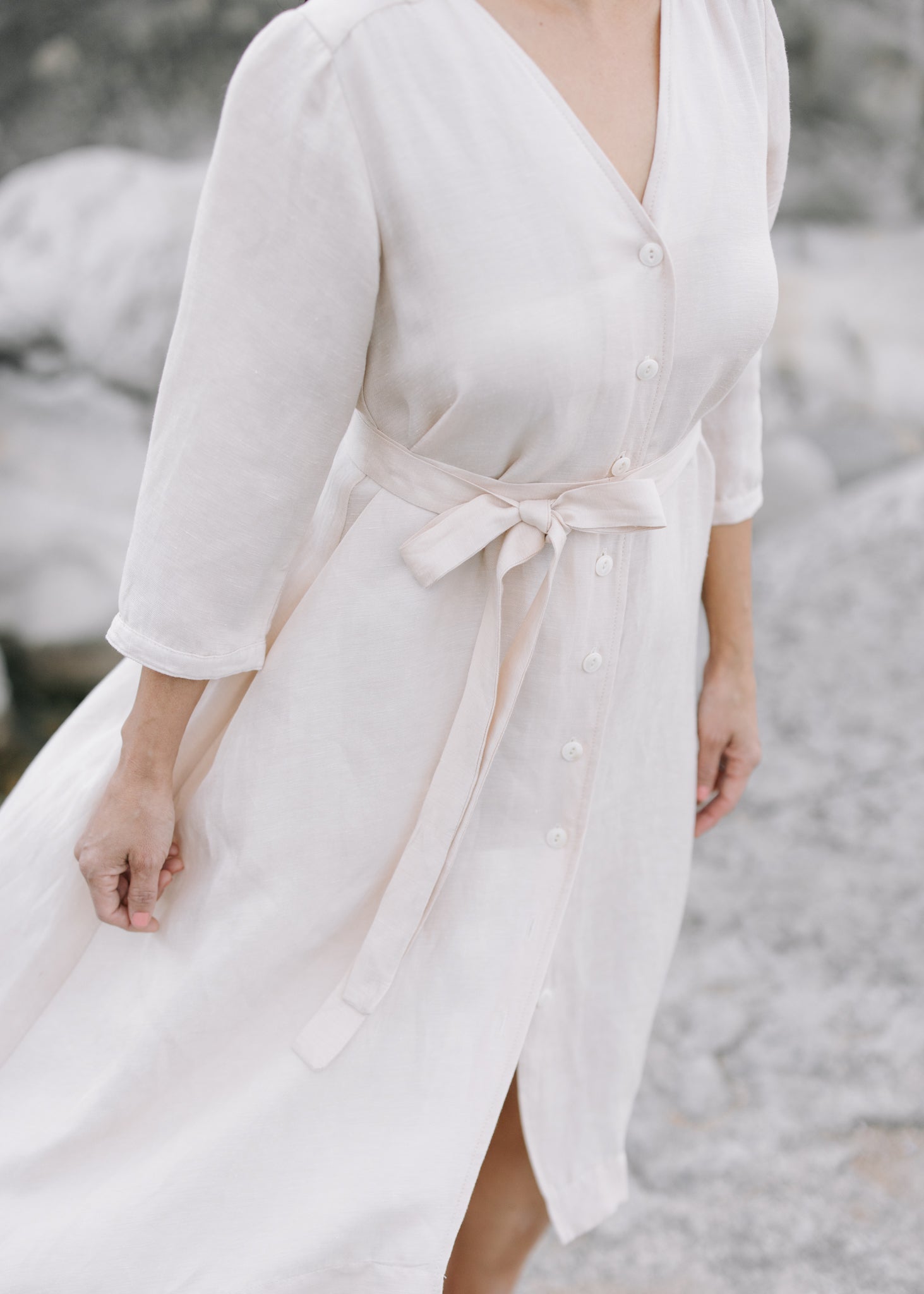 The Sienna Dress in blush