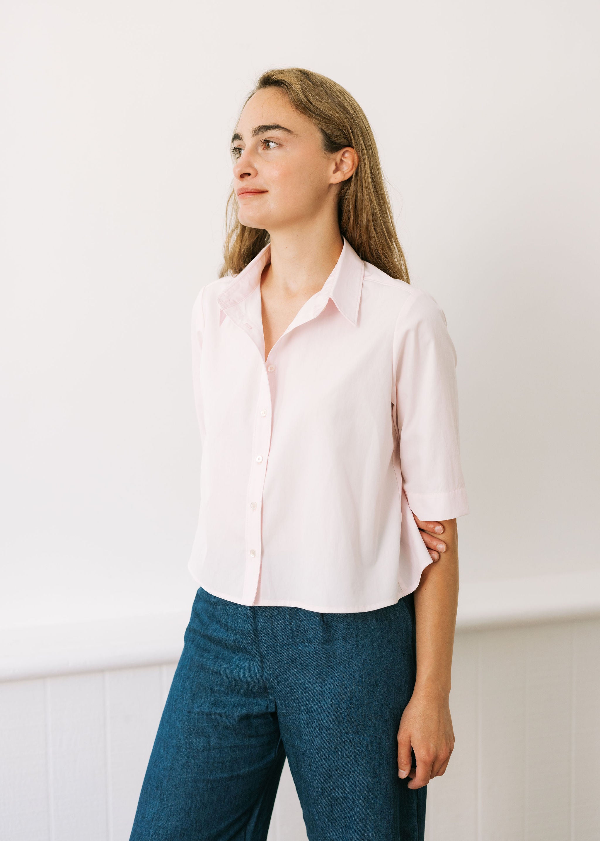 The Maven Top in Pink