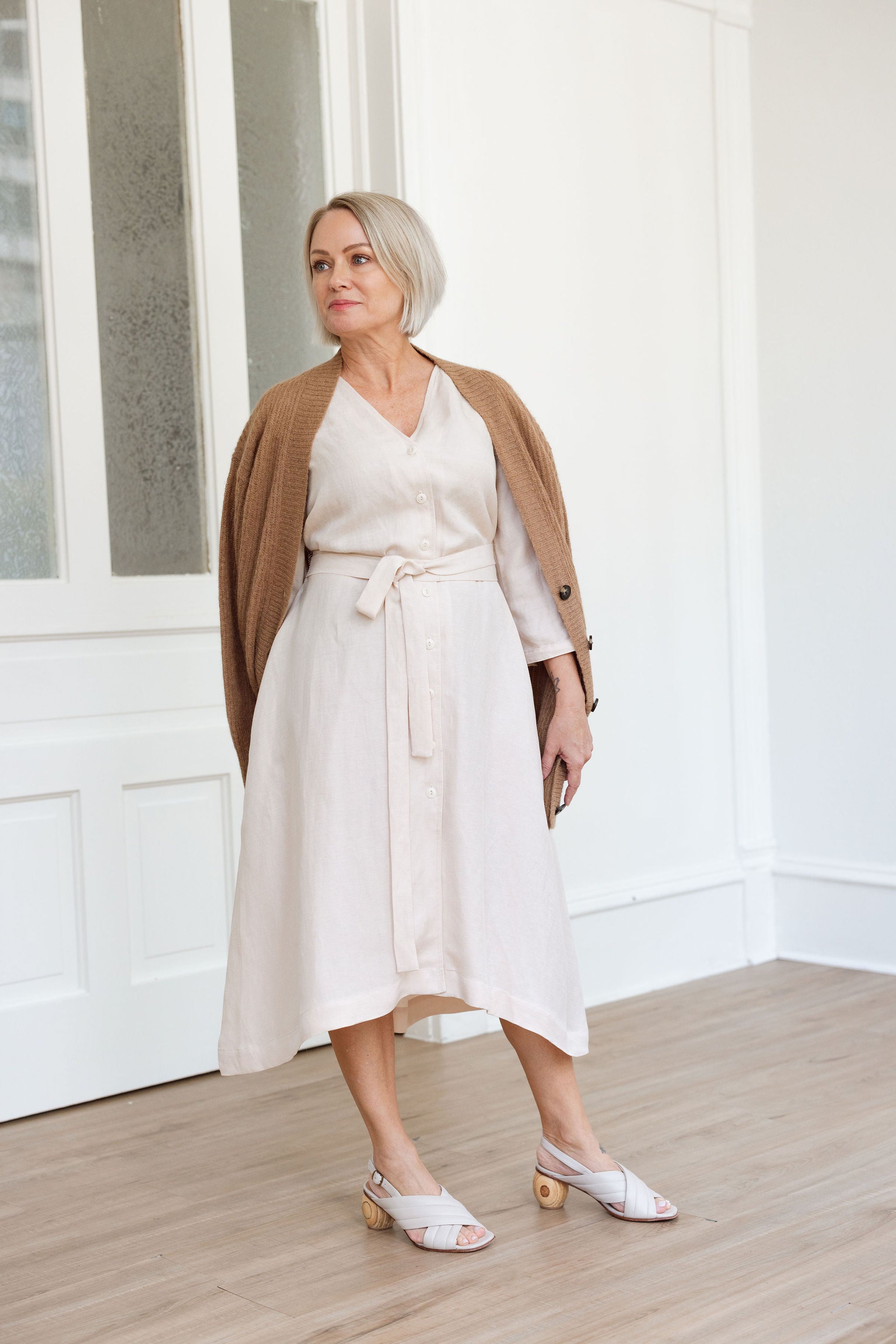 The Sienna Dress in blush