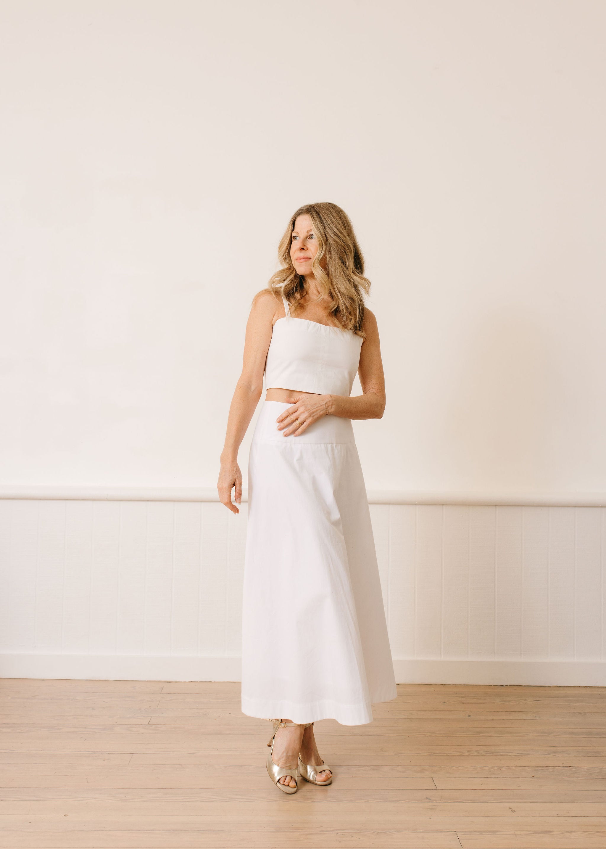 The Colette Top in White