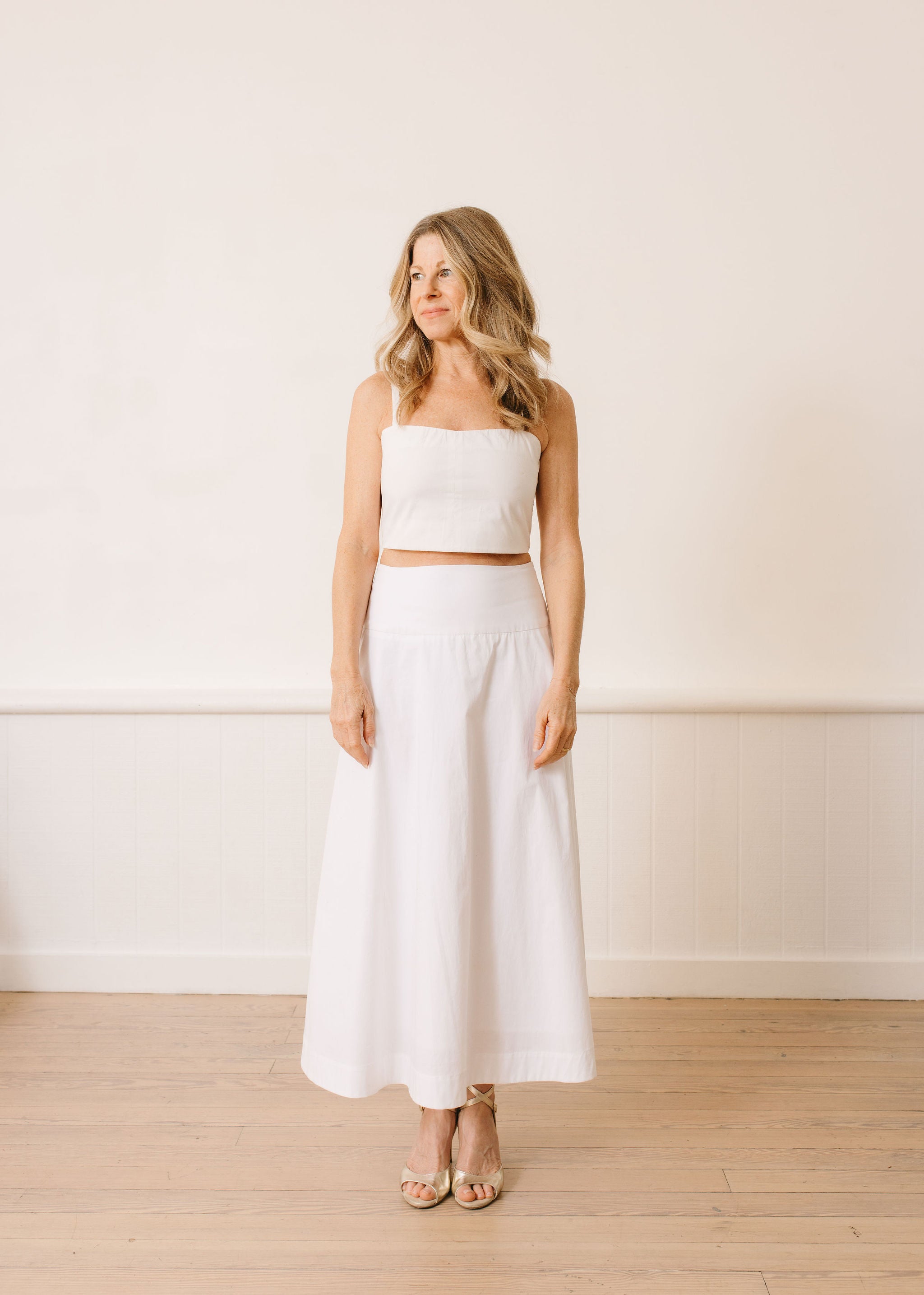 The Colette Top in White