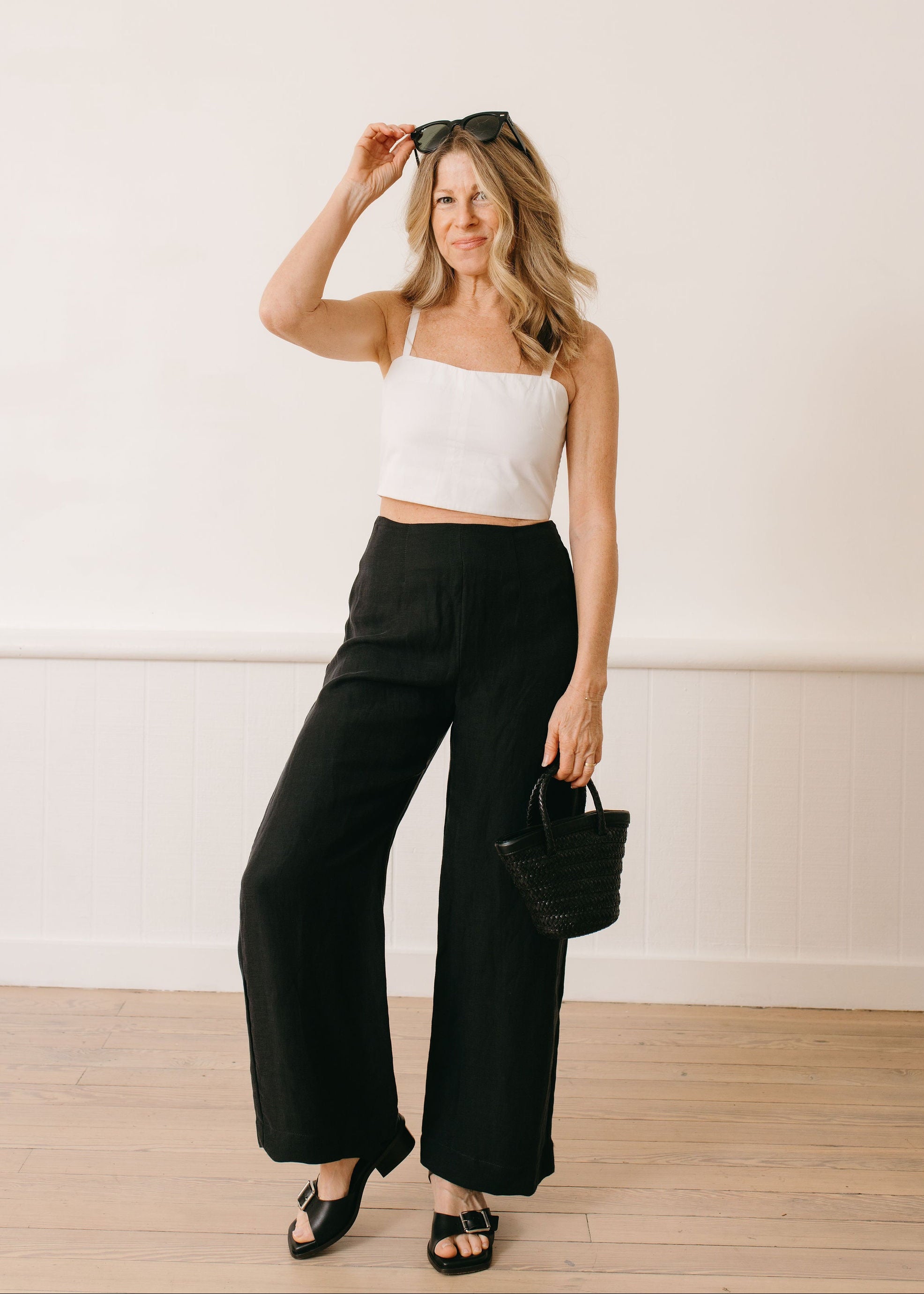 The Chloe Pant in Black