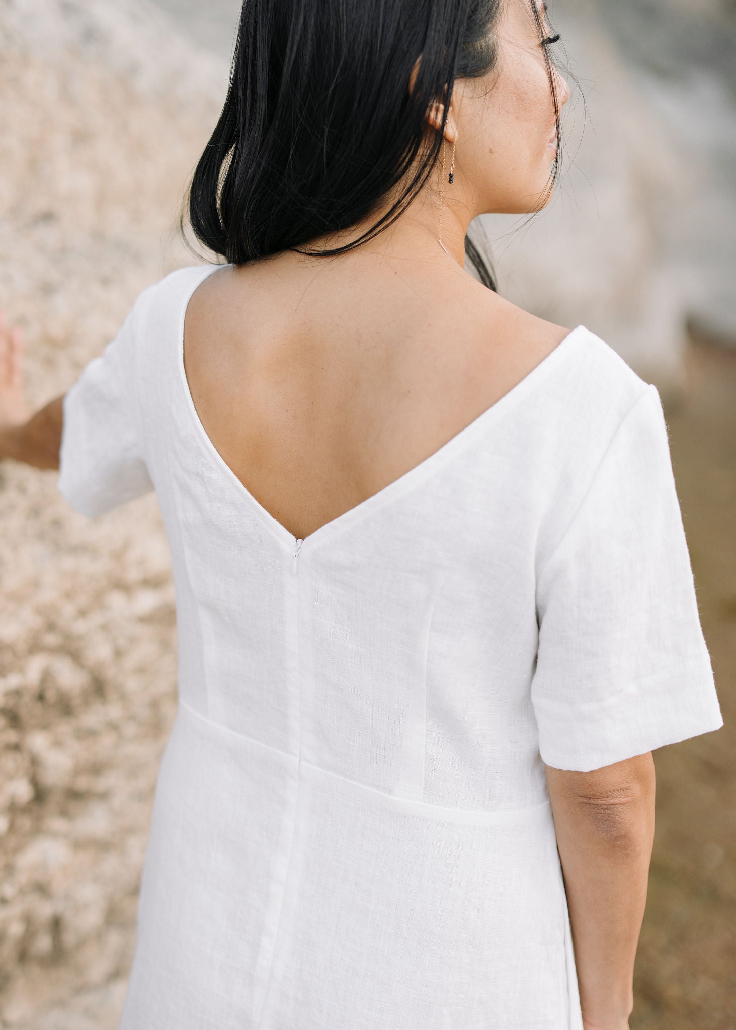The Claire Long in White