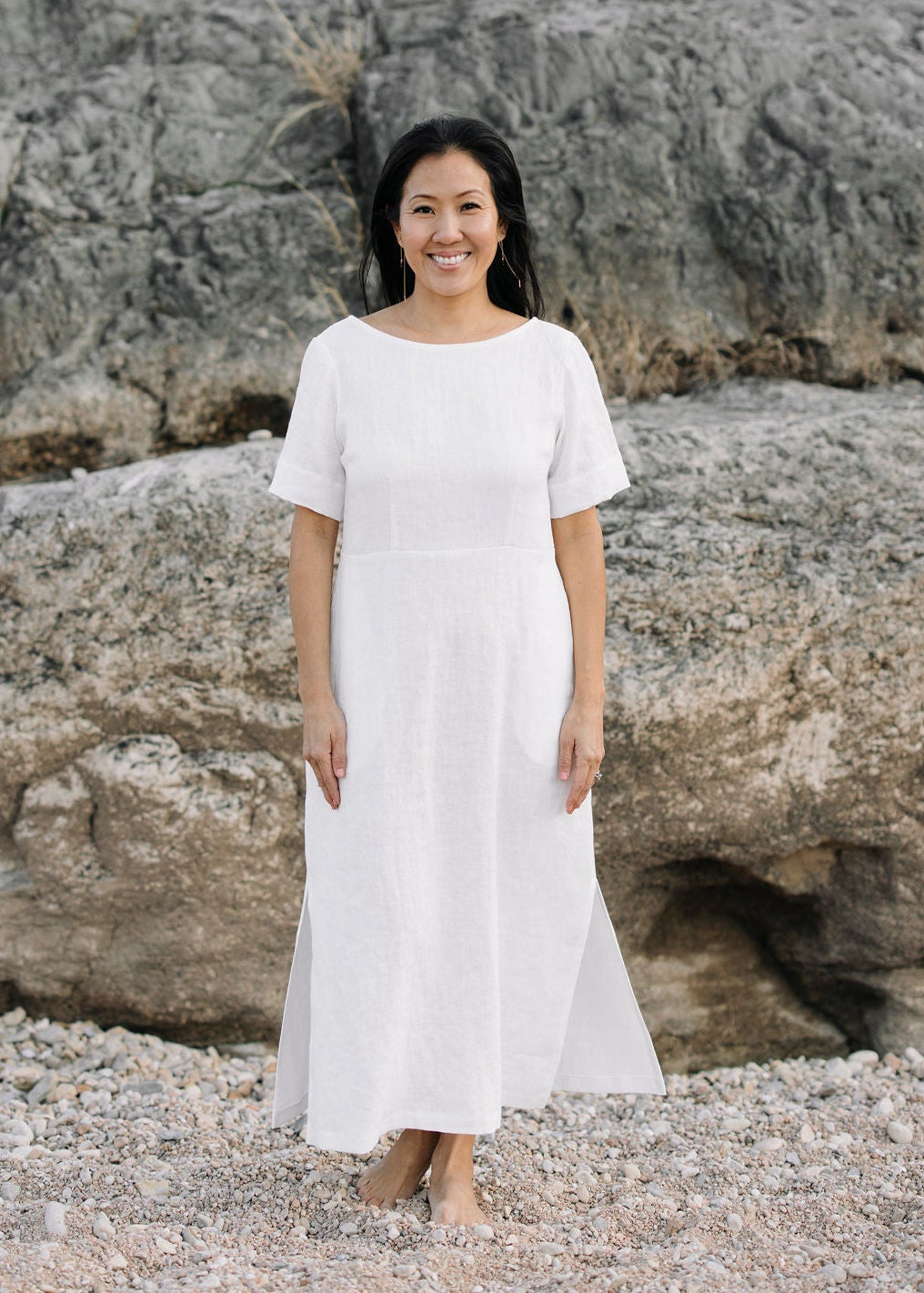 The Claire Long in White